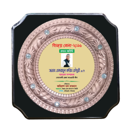 woodenworld plastic round crest
