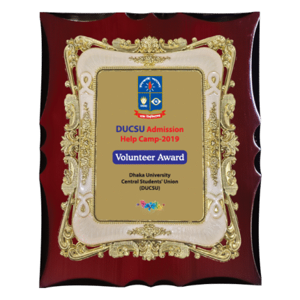 woodenworld white frame crest